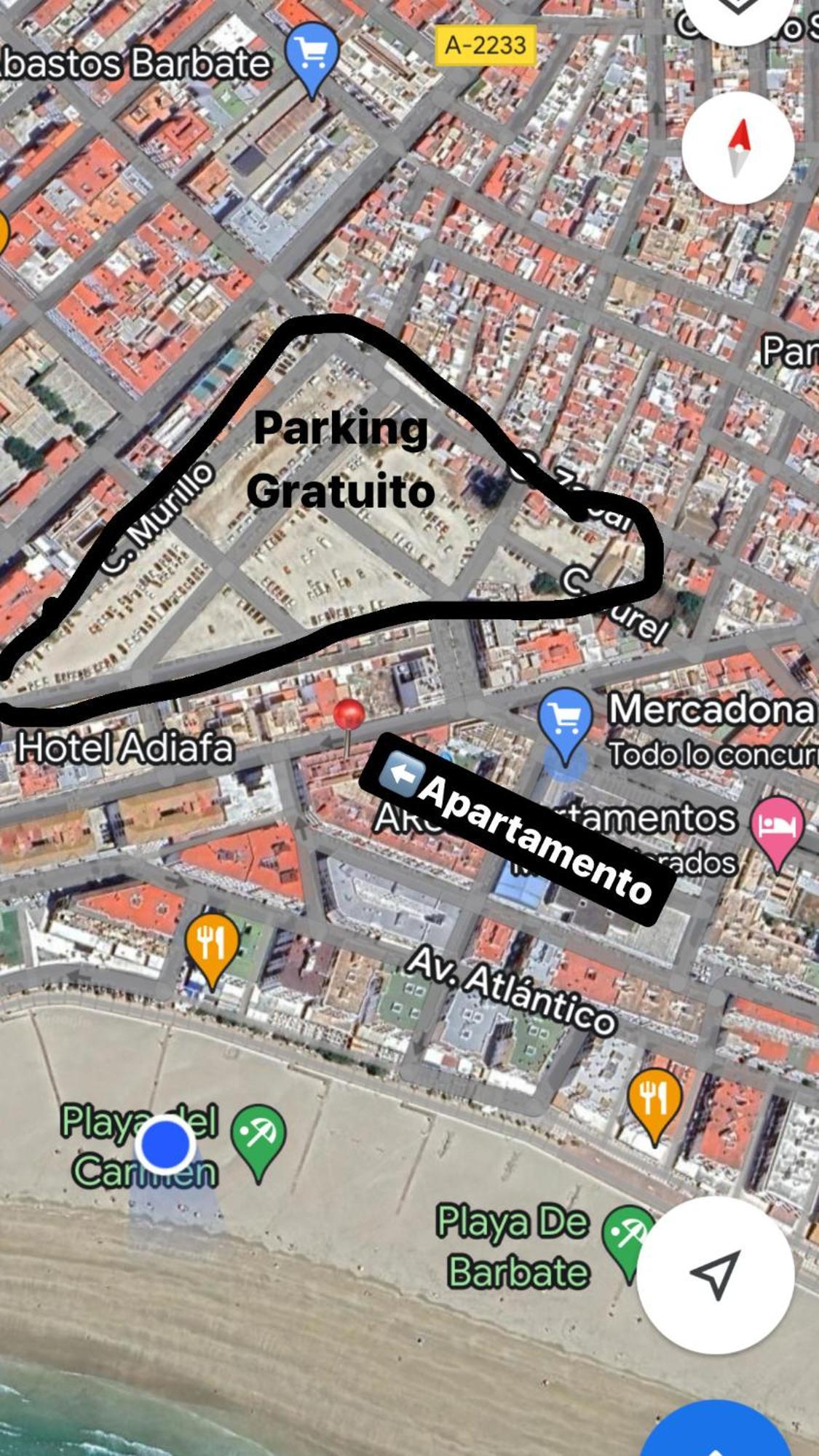 Apartamento El Faro Barbate Exteriör bild